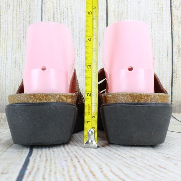 SALE! STEGMANN Cork Sole Slide Sandals Size 10 - Picture 7 of 9